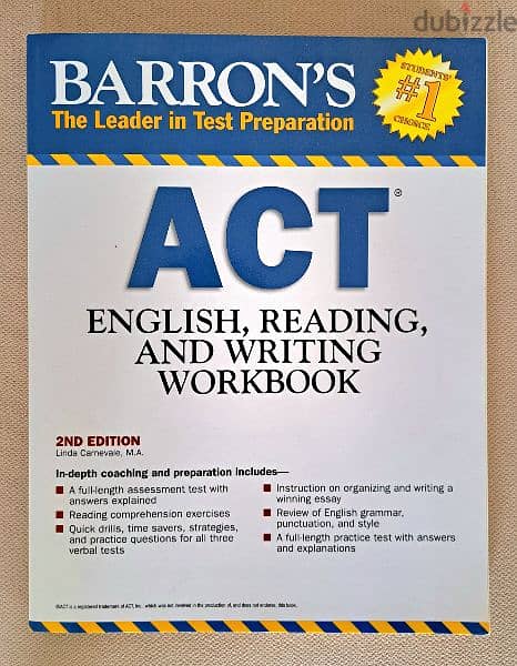 Barron's ACT workbook 0