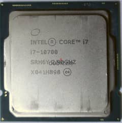 معالج انتل core i7 10700 0