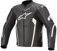 Alpinestars Faster v2 Airflow Leather Motorcycle Jacket