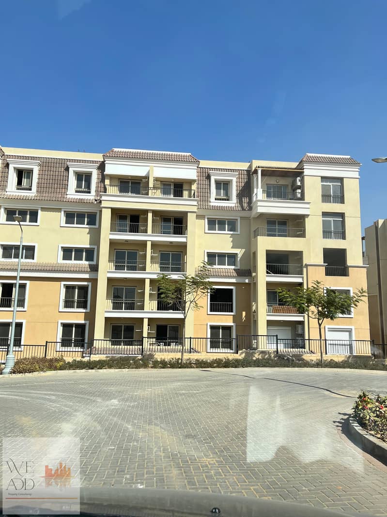 Apartment 113 m 2 bedrooms sea view in Sarai Compound, Madinaty, New Cairo, with a down payment starting from 310 thousand and installments up to 8 ye 18