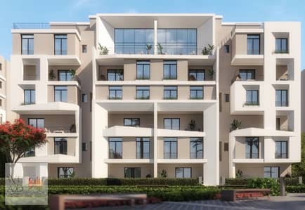 Duplex, two floors, 163 m, very distinctive division, with the best view in Taj City Compound, in front of Cairo Airport, in the Fifth Settlement,