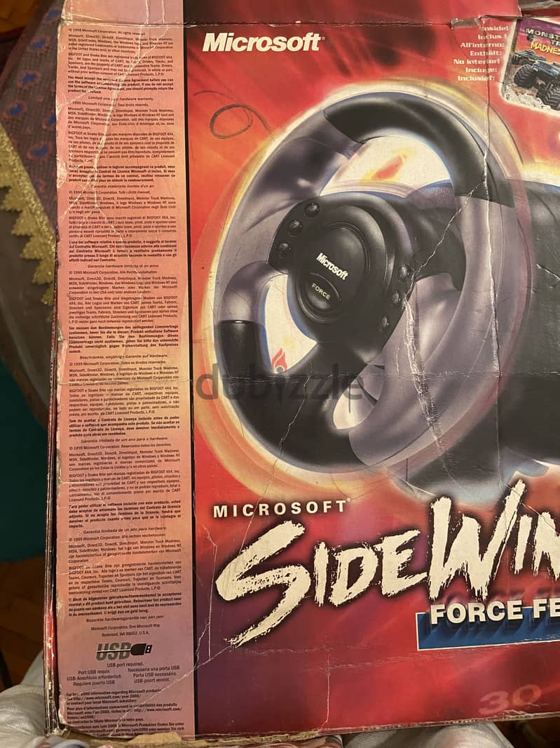 Microsoft Sidewinder Force Feedback Wheel 4