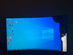 view sonic 240hz monitor cracked screen