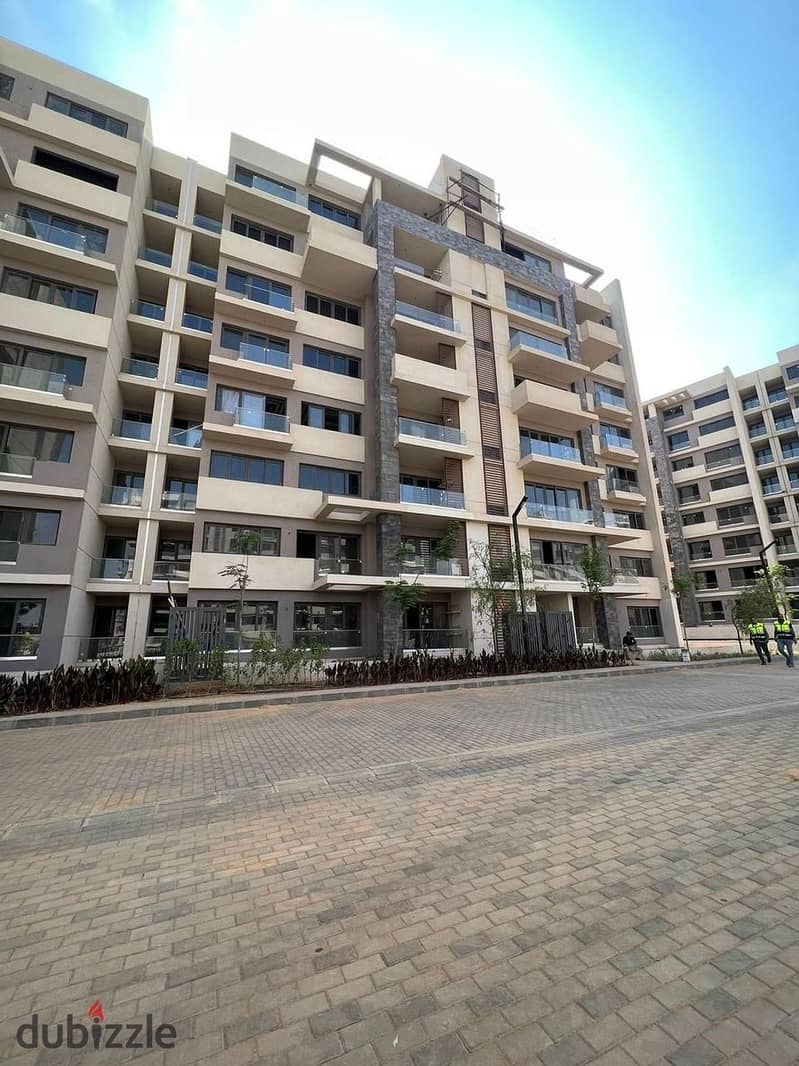 Apartment ready to move fully paid installments, open view  il Bosco Compound the Administrative Capital 1