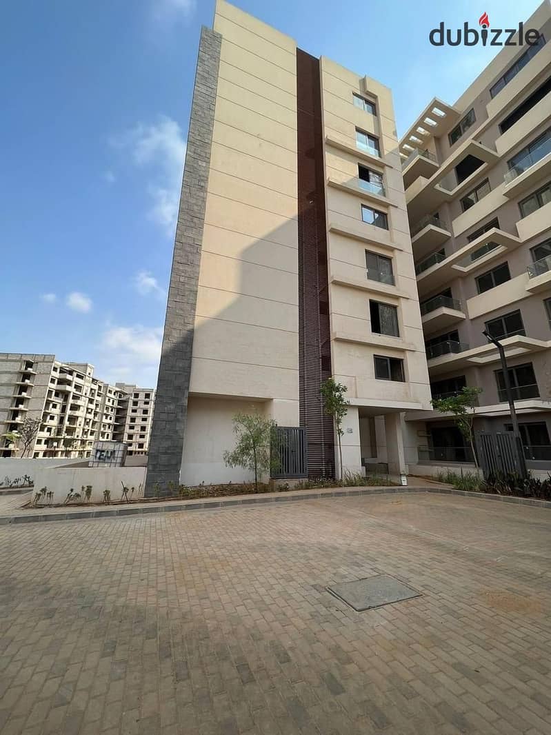 Apartment ready to move fully paid installments, open view  il Bosco Compound the Administrative Capital 4