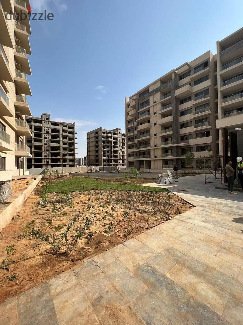 Apartment ready to move fully paid installments, open view  il Bosco Compound the Administrative Capital 5