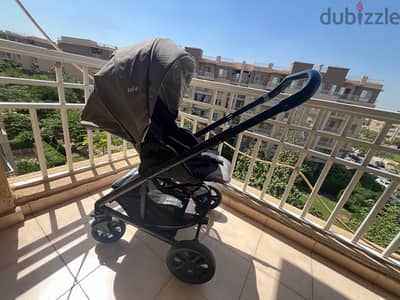 joie Chrome Stroller Pebble