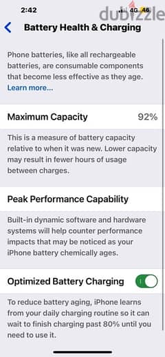 iphone 13 promax 128GB - battery(92%) - without box- blue )