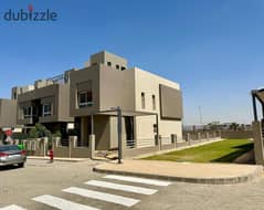 Corner villa for sale Etapa Compound, Sheikh Zayed, open landscape view, installments