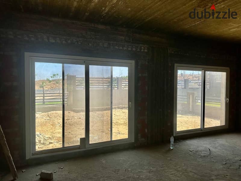 Corner villa for sale Etapa Compound, Sheikh Zayed, open landscape view, installments 9