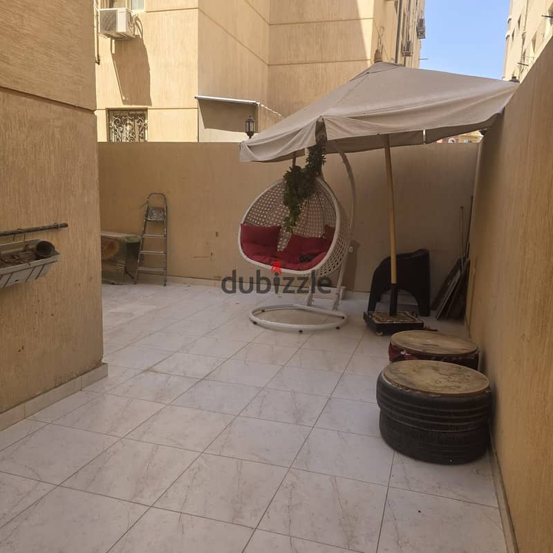 Apartment For sale,140+90m Garden in El shorouk 3 4