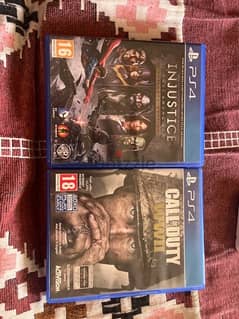 injustice gods among us ultimate edition and call of duty WWII