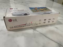 LG Minibeam portable projector