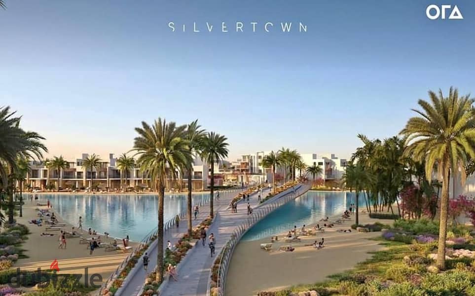 شاليه للبيع في silver sands الساحل الشمالي  راس الحكمه 3 غرف بمقدم 10% وتقسيط علي 8 سنين 9