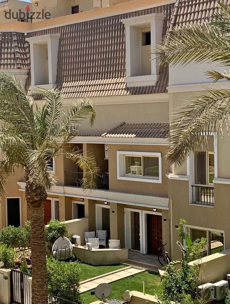 بمقدم 10% s villa للبيع في كومبوند سراي بجوار مدينتي ومدينه المستقبل سيتي بالتقسيط علي 8 سنين 4