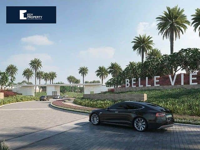 Buy Now !! Apartment 2 BRs in Belle Vie Direct To The Lagoon For Sale in New Zayed Very Prime Location  With Installments 1