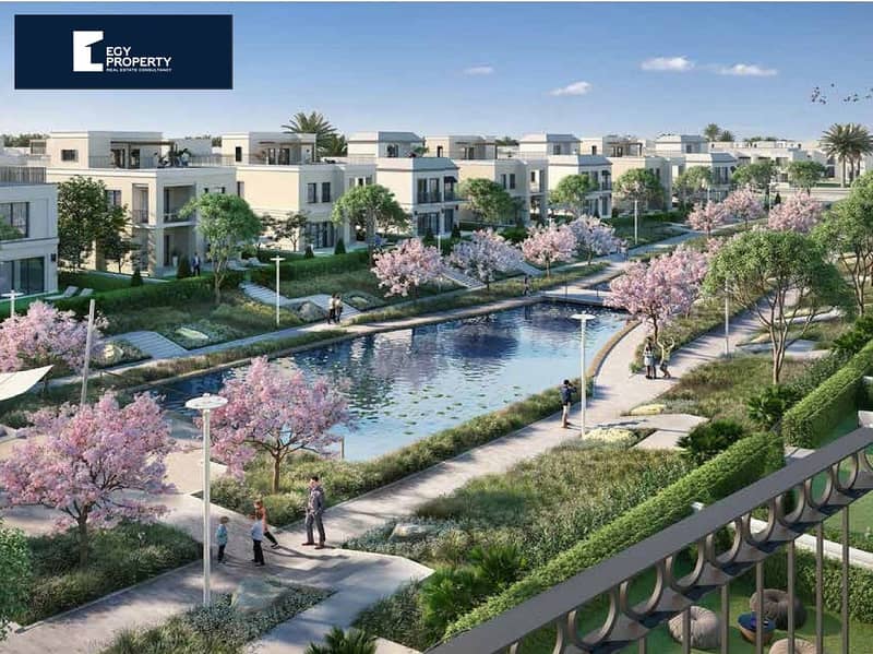 Buy Now !! Apartment 2 BRs in Belle Vie Direct To The Lagoon For Sale in New Zayed Very Prime Location  With Installments 8