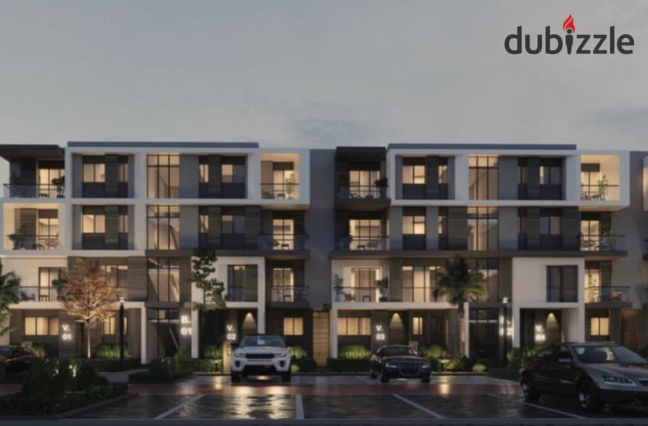 Live in a duplex, with installments over 8 years, in a prime location in the heart of Sheikh Zayed, next to 2O5 9