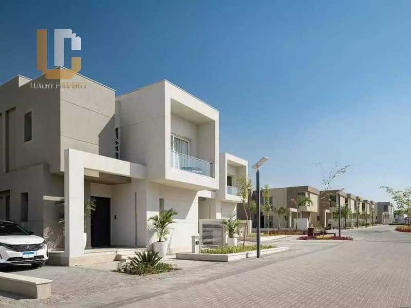 Villa Townhouse for Sale Prime Location Installments Less than developer Price Resale Badya Palm Hills October City 0