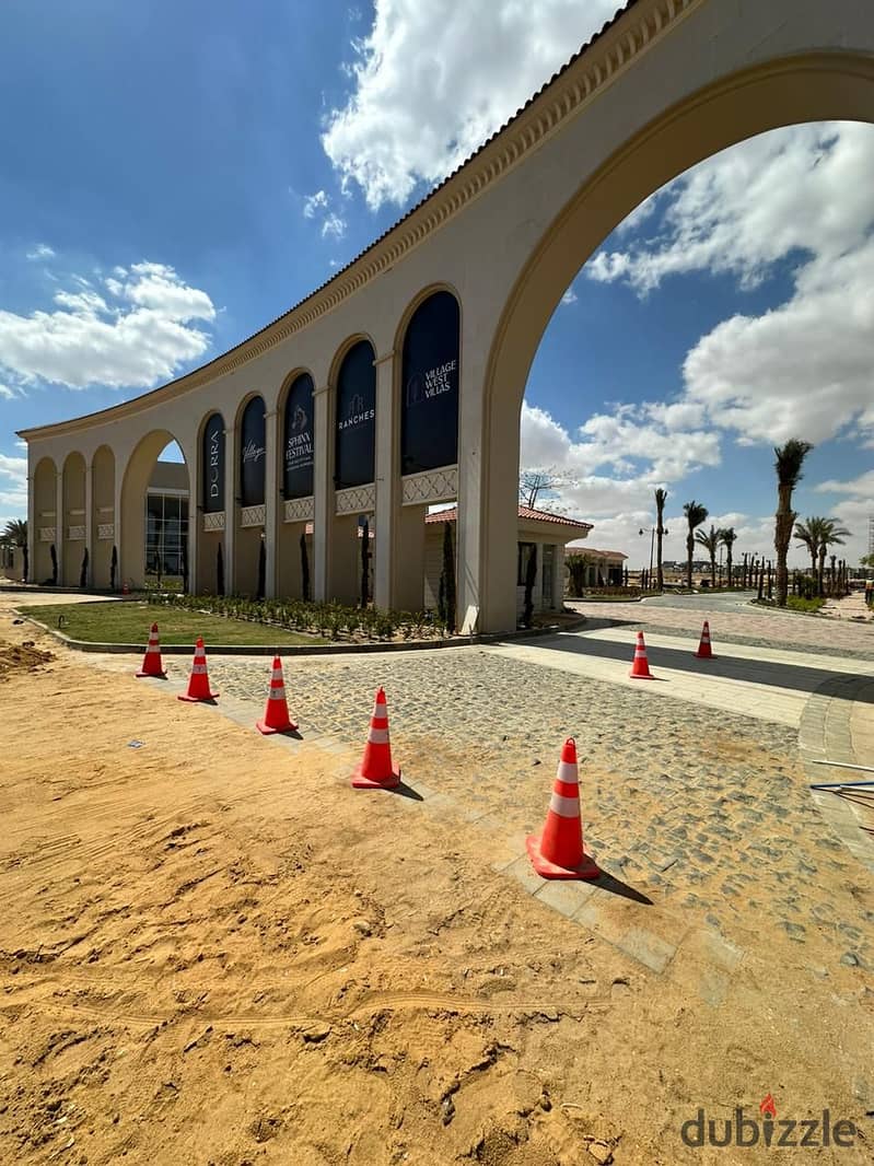 للبيع شقة ١٢٣م  كمبوند فيلدج ويست درة Village West Dorra الشيخ زايد 4