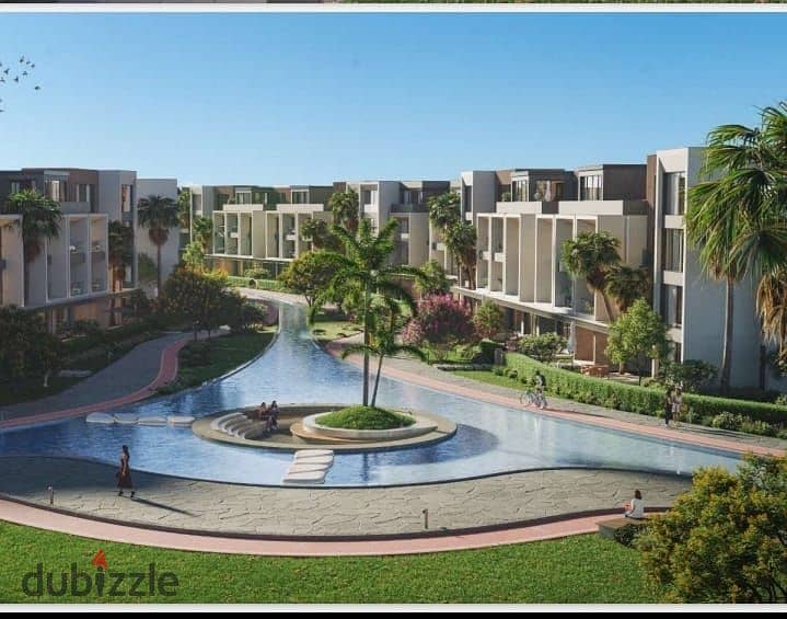 Townhouse for sale in Golf View Sheikh Zayed in Palm Hills in installments 7