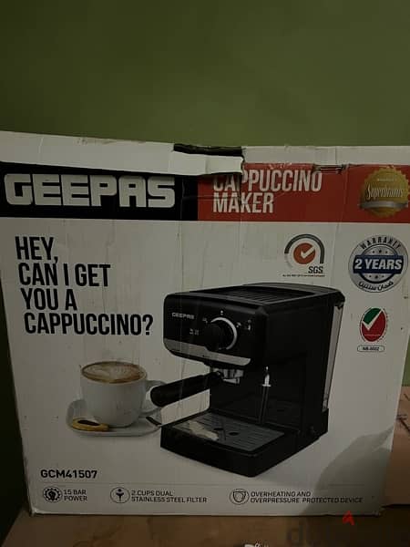 geepas coffee machine 1