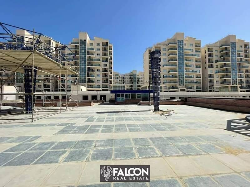 For sale, a bargain apartment, 115 sqm, at a fantastic price, ready to move in + finished, in the heart of Downtown, New Alamein, in installments 3