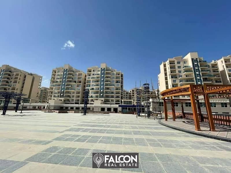 For sale, a bargain apartment, 115 sqm, at a fantastic price, ready to move in + finished, in the heart of Downtown, New Alamein, in installments 4