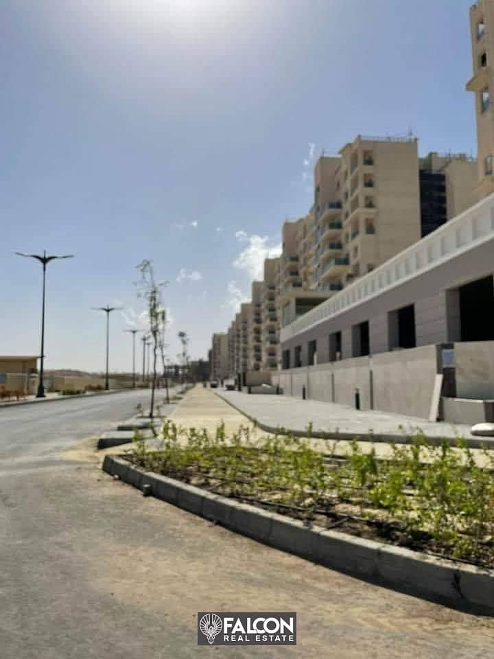 For sale, a bargain apartment, 115 sqm, at a fantastic price, ready to move in + finished, in the heart of Downtown, New Alamein, in installments 6