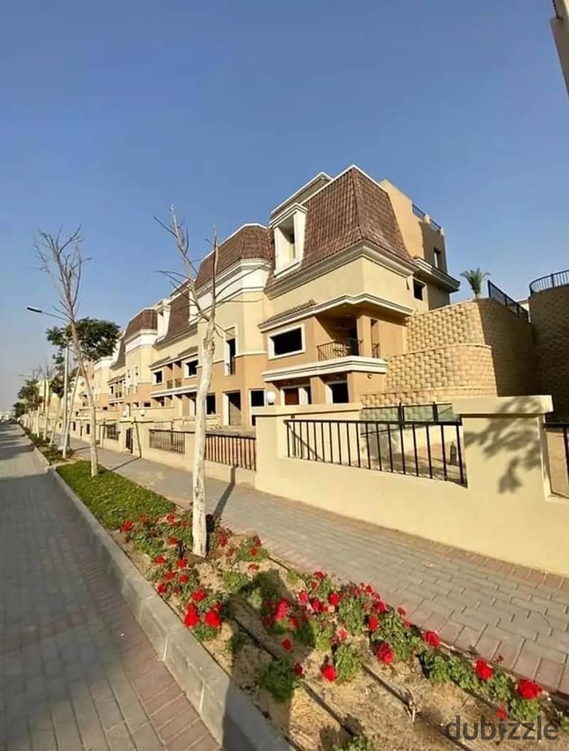 Preview a villa for sale at the price of an apartment in Saray next to Madinaty 9