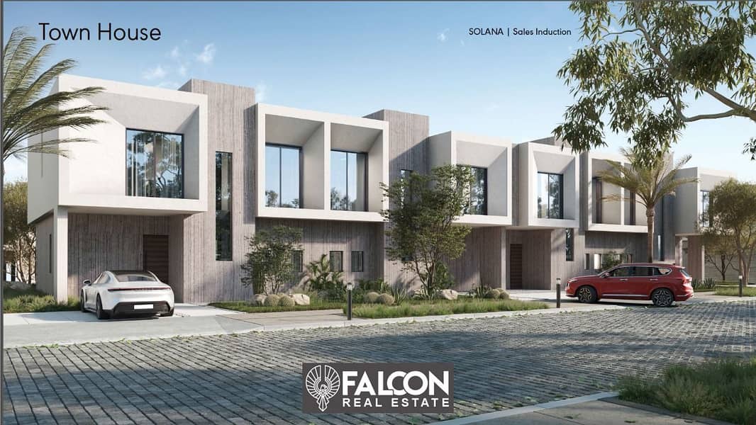 For sale, a 3-bedroom master apartment with luxurious finishing in the heart of Sheikh Zayed, next to SODIC and Emaar, in installments 15