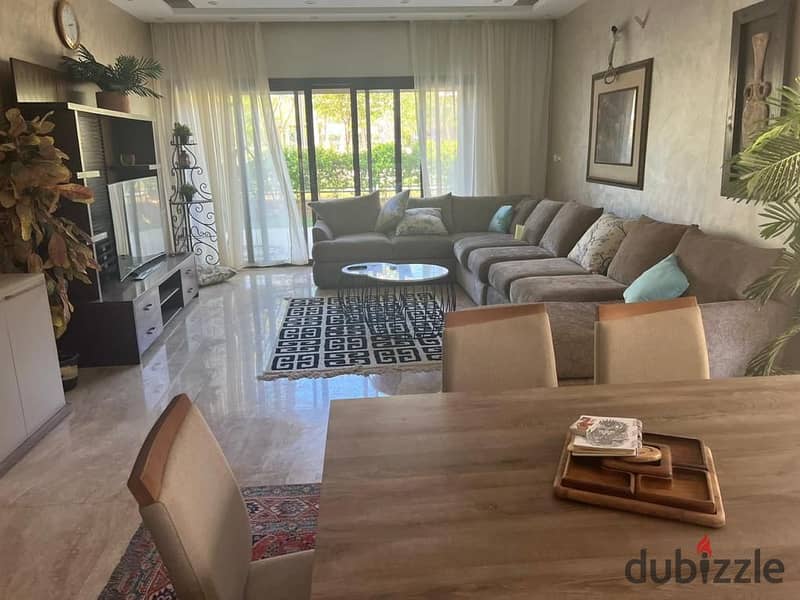 Apartment for sale, ground floor with garden, inside One 16 Beverly Hills, Sheikh Zayed, Sodic, 179 m + garden, 60 square meters, finished, with air c 0