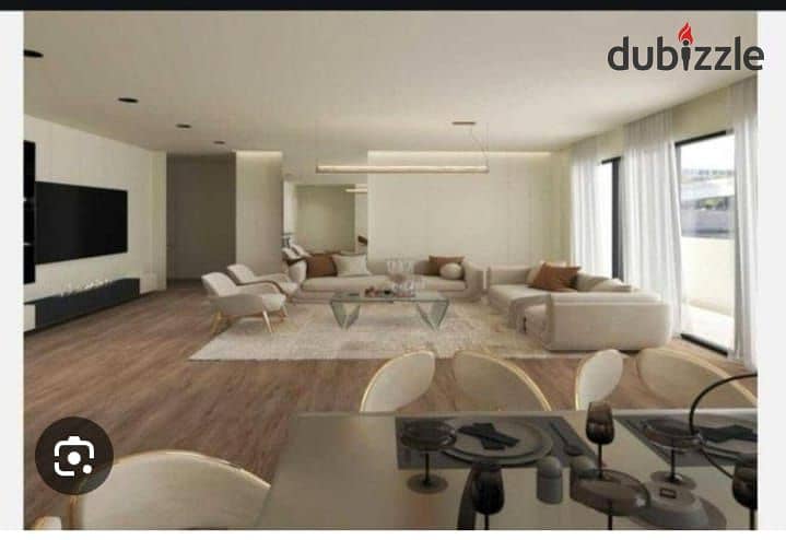 Penthouse for sale, 4 rooms, fully finished, with air conditioners, in Sheikh Zayed, from Karma, in installments 3