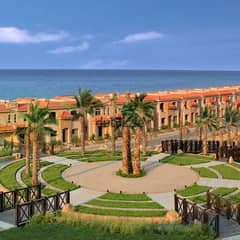 Chalet with 5% down payment, view on the sea, in Telal Al Sokhna village, in installments over 8 years, fully finished