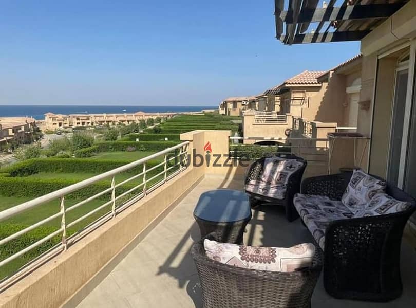 Chalet with 5% down payment, view on the sea, in Telal Al Sokhna village, in installments over 8 years, fully finished 4