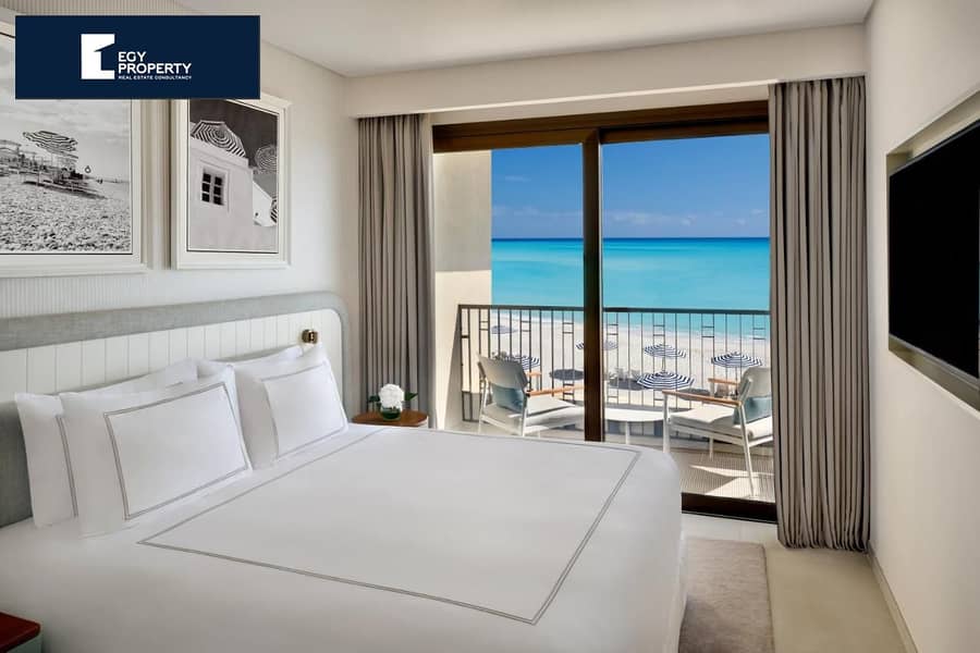 Hotel apartment in Soul with Luxury Living and Infinity Beach View For Sale in North Coast Fully Furnished Installments till 2029 7