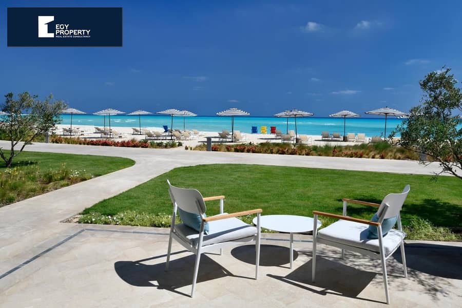 Hotel apartment in Soul with Luxury Living and Infinity Beach View For Sale in North Coast Fully Furnished Installments till 2029 8