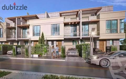 Townhouse with 10% down payment for sale in Marina 8, New Alamein, with the total amount paid in installments over 7 years