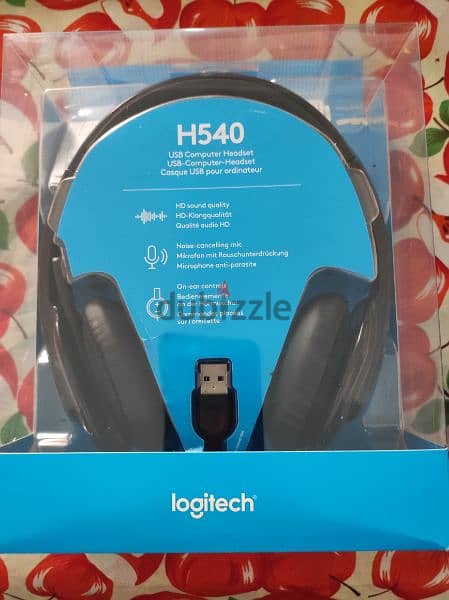 سماعه logitech h540 1