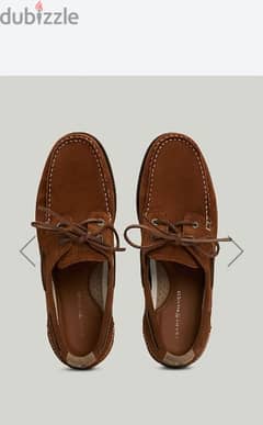 Tommy hilfiger Suede Lace-Up Boat Shoes