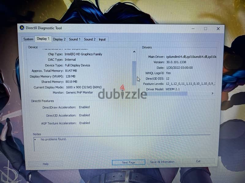 Dell precision 7710 Nvidia M5000M Quadro 8Gb 2