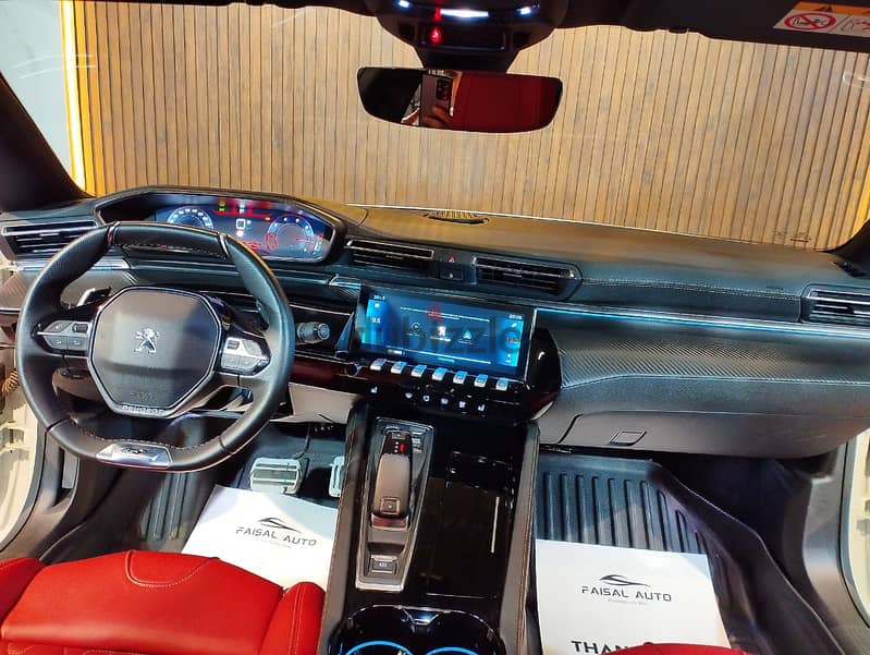 بيجو 508 Peugeot  GT MAX Red Interior 10