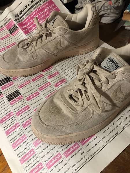 Nike Air Force Stussy Beige 3