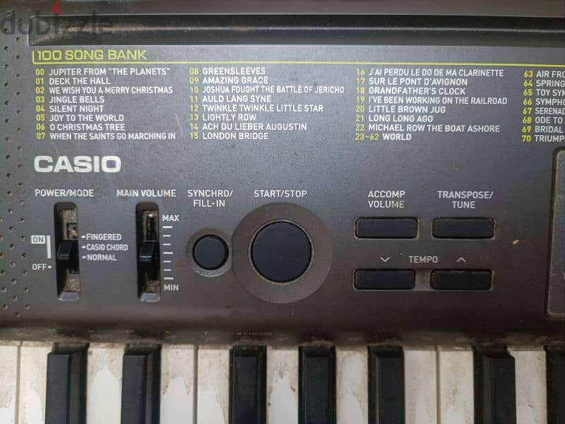 Casio ctk 1250 5