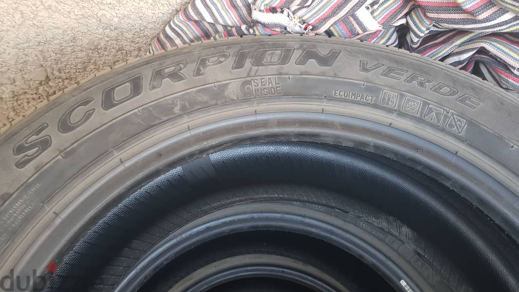 طقم بيريللي 235/55 R18 أربع فرد - Pirelli Scorpion Verde Seal Inside 1