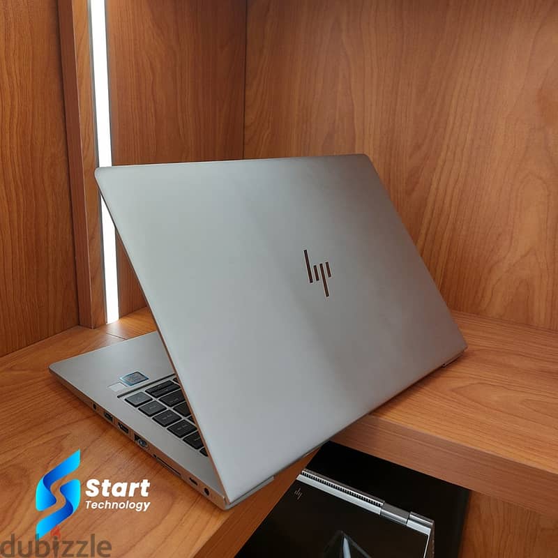 لابتوب HP EliteBook 840 G5 جيل ثامن رباعى النواه سيلفر معدن بالكامل سل 1