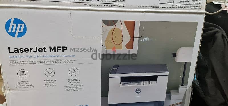 HP MFP M236dw برنتر متعددة الوظائف طباعة تصوير سكانر 9