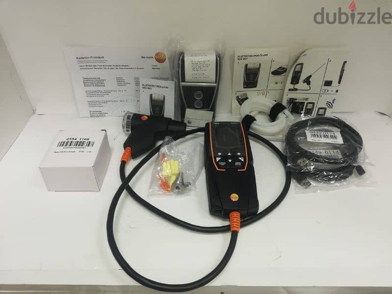 testo 310II flue gas analyzer with printer 7