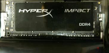 HyperX Impact SODIMM DDR4 32GB (16GBx2) - HX424S14IBK2/32 0