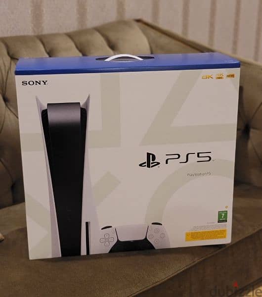 PlayStation 5 with 2 controller 1